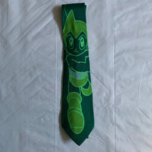 Load image into Gallery viewer, 2000s Yohji Yamamoto x  Tezuka Neon Green Astro Boy Necktie - Size OS