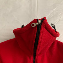 Load image into Gallery viewer, 1990s Vexed Generation Red Ninja Neck Fleece Zip Up - Size S