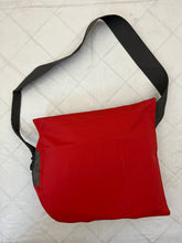 Load image into Gallery viewer, Late 1990s Mandarina Duck Small Red 'Basis' Messenger Bag - Size OS