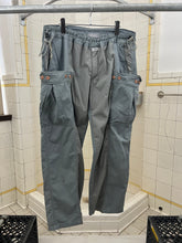 Load image into Gallery viewer, 1980s Marithe Francois Girbaud Adjustable Faded Teal Cargo Pants - Size OS