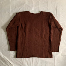 Load image into Gallery viewer, aw1997 Yohji Yamamoto Flower Embroidered Knit Sweater - Size L