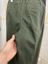 Load image into Gallery viewer, 1980s Katharine Hamnett Work Trousers with Crotch Patches - Size L