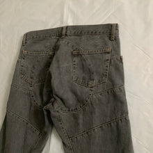 Load image into Gallery viewer, 2004 Junya Watanabe Faded Grey Articulated Knee Denim - Size L