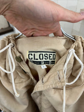 Load image into Gallery viewer, 1980s Marithe Francois Girbaud x Closed Life Preserver Jacket with Drawstring and Gathered Elbow Detailing - Size L