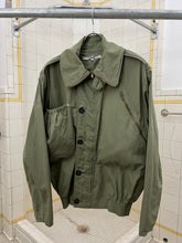 Load image into Gallery viewer, 1980s Katharine Hamnett High Neck Khaki Green RAF MK3 Jacket - Size L