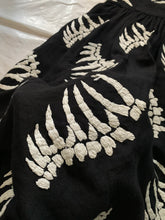 Load image into Gallery viewer, 2000s Vintage You Must Create Wool Dress with Spinal Skeleton Embroidery - Size S