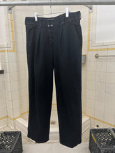 Load image into Gallery viewer, 1980s Marithe Francois Girbaud Pleated Denim Pants with Buttoned Pockets and Adjustable Hems - Size XL