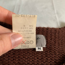 Load image into Gallery viewer, aw1997 Yohji Yamamoto Flower Embroidered Knit Sweater - Size L