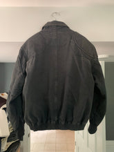Load image into Gallery viewer, 1980s Katharine Hamnett Washed Blacked Cargo Bomber - Size M