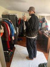 Load image into Gallery viewer, ss1993 Yohji Yamamoto Reversible Nylon &amp; Wool Cropped Bomber Jacket - Size OS