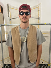 Load image into Gallery viewer, aw1993 Armani Faded Yellow Corduroy Vest - Size L