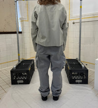 Load image into Gallery viewer, Late 1990s Mandarina Duck Light Grey Technical Jacket with Packable Hood - Size S