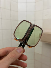 Load image into Gallery viewer, 2000s Issey Miyake x Alain Mikli Mutli-fold Orange Sunglasses - Size OS