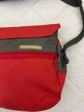Load image into Gallery viewer, Late 1990s Mandarina Duck Small Red 'Basis' Messenger Bag - Size OS