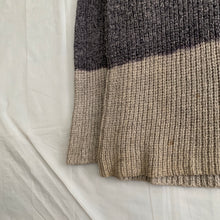 Load image into Gallery viewer, aw1993 CDGH+ Grey Dip Dyed Knitted Sweater - Size OS