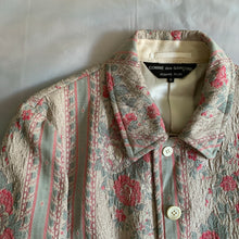 Load image into Gallery viewer, ss2000 CDGH+ Rose Gobelin Tapestry Jacket - Size M
