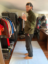 Load image into Gallery viewer, 1980s Issey Miyake Green Wool Turtleneck Sweater with Embossed Graphic - Size L