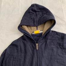 Load image into Gallery viewer, 2000s Mandarina Duck Panelled Cotton Zip Hoodie - Size L