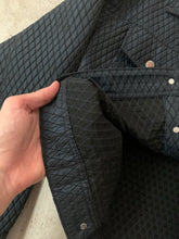 Load image into Gallery viewer, 1990s Dexter Wong Textured Synthetic Cropped Trucker Jacket - Size L