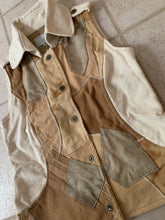 Load image into Gallery viewer, 1990s Ron Orb Cotton Canvas Patchwork Vest - Size S