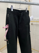 Load image into Gallery viewer, 2000s Mandarina Duck Faded Black Double Stacked Side Seam Pocket Trousers - Size M