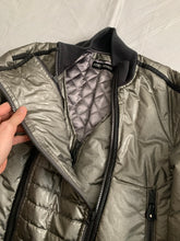 Load image into Gallery viewer, aw1994 Issey Miyake Dual Zip Robocop Bomber with Coated Nylon - Size XL