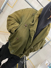 Load image into Gallery viewer, 1980s Katharine Hamnett Faded Padded Double Breasted Bomber - Size OS