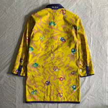 Load image into Gallery viewer, ss2000 Issey Miyake x Takashi Murakami Reversible Yellow Long Work Coat - Size M