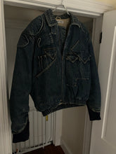 Load image into Gallery viewer, aw1986 Katharine Hamnett Denim Cargo Bomber Jacket - Size L