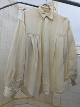 Load image into Gallery viewer, 1980s Marithe Francois Girbaud x Closed Pleated Front Pocket Shirt - Size S