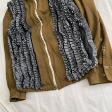 Load image into Gallery viewer, ss1999 CDGH+ Reversible Olive Work Jacket with Frill Lining - Size M