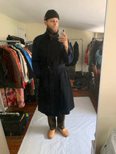 Load image into Gallery viewer, ss1998 Yohji Yamamoto Oversize Jersey and Gabardine Trench Coat - Size OS