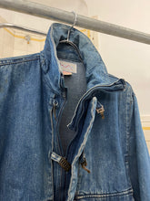 Load image into Gallery viewer, 1980s Marithe Francois Girbaud x Complemets Denim Cargo Jacket with Front Buckle Closures - Size M