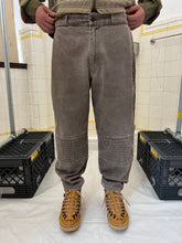 Load image into Gallery viewer, 1980s Armani Padded Knee Moto Pants with Hidden Side-Zip Pockets - Size M
