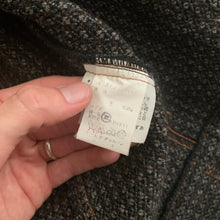 Load image into Gallery viewer, 1997 CDGH Charcoal Grey Textured Tweed Trucker Jacket - Size M