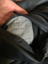 Load image into Gallery viewer, ss1993 Yohji Yamamoto Reversible Nylon &amp; Wool Cropped Bomber Jacket - Size OS