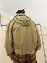 Load image into Gallery viewer, 1990s Armani Oversized Work Blouson with Packable Nylon Hood - Size OS