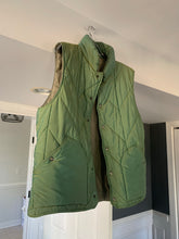 Load image into Gallery viewer, 1990s Armani Iridescent Green "For Ice Only" Nylon Hunting Vest - Size L
