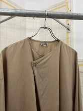 Load image into Gallery viewer, 1980s Marithe Francois Girbaud x Closed Pullover Shirt with Asymmetrical Gathered Collar Detail - Size L