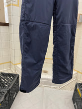 Load image into Gallery viewer, 2000s Armani Navy Futuristic Padded Nylon Pants - Size S