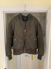 Load image into Gallery viewer, aw1992 Issey Miyake Forest Green Articulated Paneled Cropped Nylon Bomber - Size L
