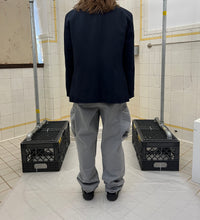 Load image into Gallery viewer, Last 1990s Mandarina Duck Blue Egg Cell Tailored Blouson - Size S