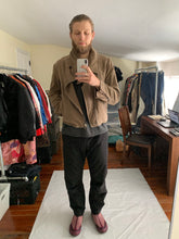 Load image into Gallery viewer, 2000s Armani High Neck Rider Jacket with Backpack Straps - Size L