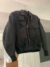 Load image into Gallery viewer, 1980s Katharine Hamnett Washed Blacked Cargo Bomber - Size M