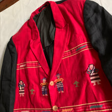 Load image into Gallery viewer, ss1992 Yohji Yamamoto Indian Beaded Embroidered Blazer - Size M