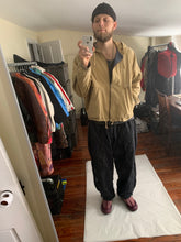 Load image into Gallery viewer, 1990s Armani Faded Yellow Paneled Hooded Work Jacket  - Size XL