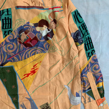 Load image into Gallery viewer, ss2004 Yohji Yamamoto Silk Graphic Shirt - Size L