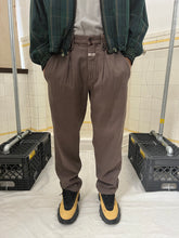 Load image into Gallery viewer, 1980s Marithe Francois Girbaud Pleated Twill Pants with Buttoned Pockets - Size L