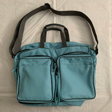 Load image into Gallery viewer, aw2000 Issey Miyake Teal Convertible Tactical Travel Bag - Size OS