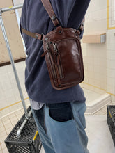 Load image into Gallery viewer, ss2005 Issey Miyake Brown Holster Bag - Size OS